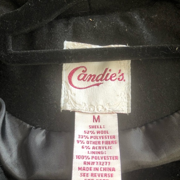 Candies ruffle collared coat Medium - Picture 6 of 13